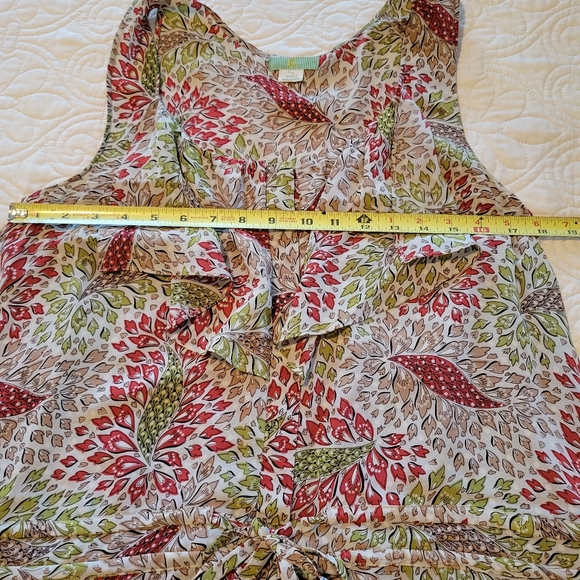 LiL by Anthropologie silk sleeveless blouse 12 - Picture 5 of 6